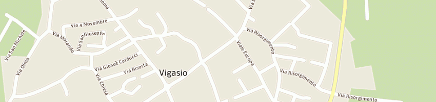 Mappa della impresa municipio a VIGASIO
