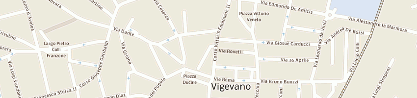Mappa della impresa banca popolare di novara a VIGEVANO