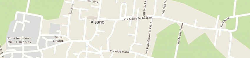 Mappa della impresa comune di visano a VISANO