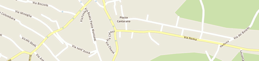 Mappa della impresa cartolibreria roma di villa emanuela e cristiana (snc) a MANTOVA