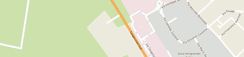 Mappa della impresa pastore autoveicoli srl a VERCELLI