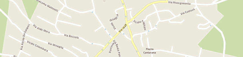 Mappa della impresa studio casa di federici nicoletta a VOLTA MANTOVANA