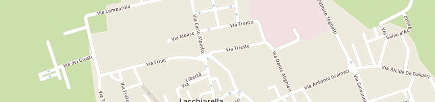 Mappa della impresa nicolini gian pietro a LACCHIARELLA
