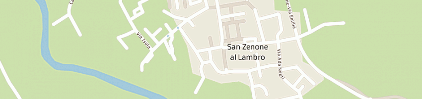 Mappa della impresa frigotecnica di ferrari emilio a SAN ZENONE AL LAMBRO