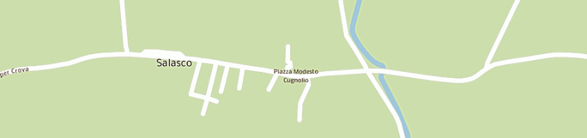 Mappa della impresa chalet bar ristorante lago di salasco claudio a SALASCO