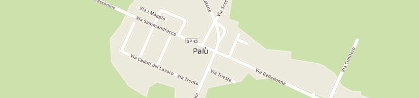 Mappa della impresa scuola elementare statale a PALU 