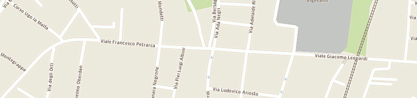 Mappa della impresa vigevano bazar di lin bingtie a VIGEVANO