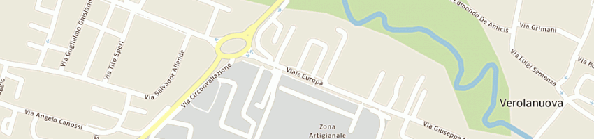 Mappa della impresa garoli enrico a VEROLANUOVA