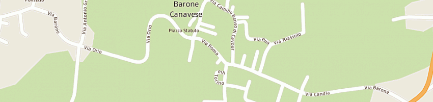 Mappa della impresa actis del gerbo claudia a BARONE CANAVESE