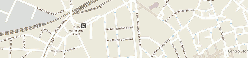 Mappa della impresa ascensori falconiere di bozzoli giordano e c (snc) a MILANO