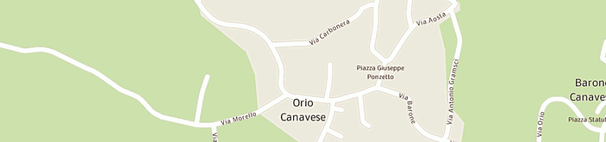 Mappa della impresa scuola elementare a ORIO CANAVESE