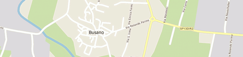 Mappa della impresa fercam italia srl a BUSANO