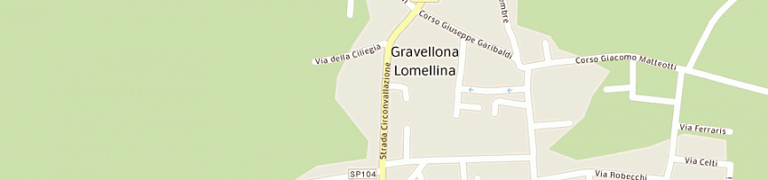 Mappa della impresa venturini caterina a GRAVELLONA LOMELLINA
