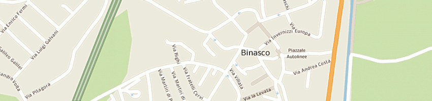 Mappa della impresa negri francesco a BINASCO