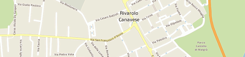 Mappa della impresa darit snc a RIVAROLO CANAVESE