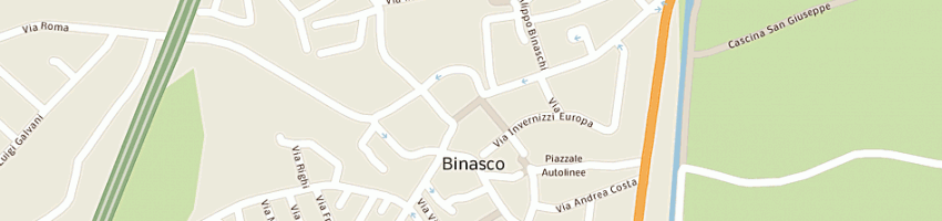 Mappa della impresa riseria cusaro srl a BINASCO