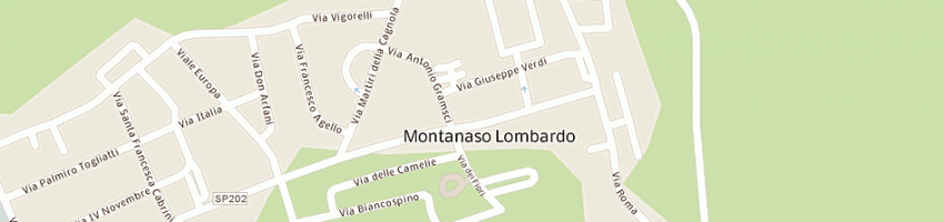 Mappa della impresa elifra srl a MONTANASO LOMBARDO