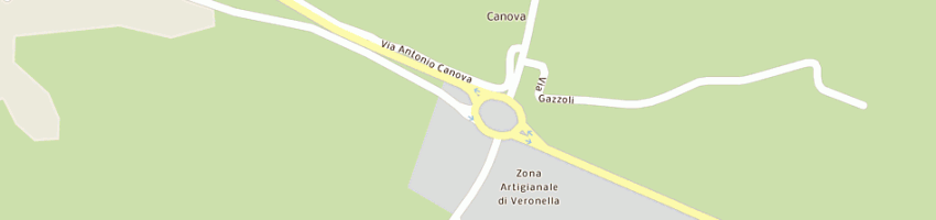 Mappa della impresa bral surgelati sas a VERONELLA