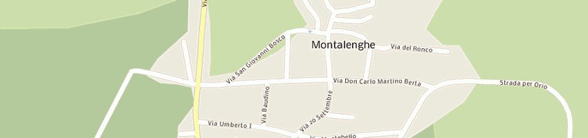 Mappa della impresa poste italiane a MONTALENGHE