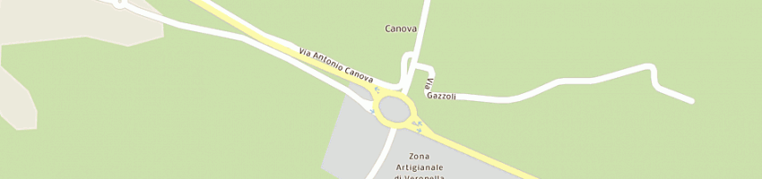 Mappa della impresa zoccolo tiziano a VERONELLA