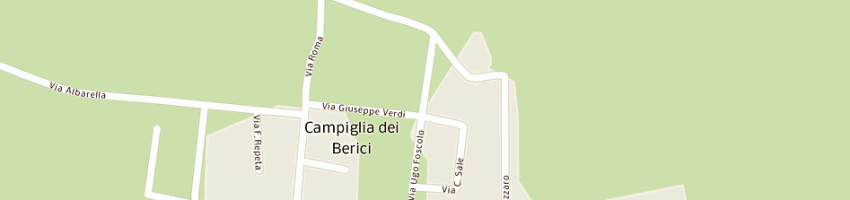 Mappa della impresa giacometti vittorino a CAMPIGLIA DEI BERICI
