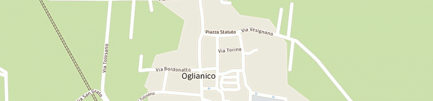Mappa della impresa associazione turistica pro loco di oglianico a OGLIANICO