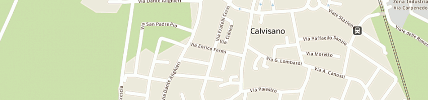 Mappa della impresa municipio a CALVISANO