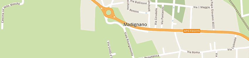 Mappa della impresa boschiroli flli snc a MADIGNANO