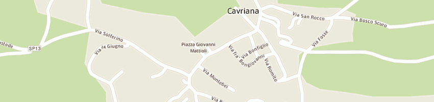 Mappa della impresa bar porta antica cesare a CAVRIANA