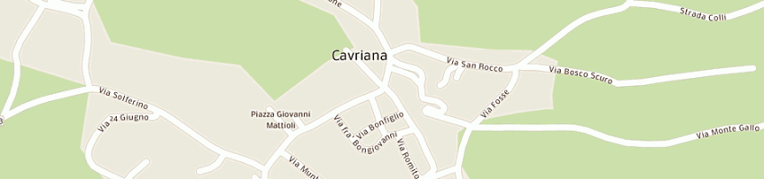 Mappa della impresa donelli daniela a CAVRIANA