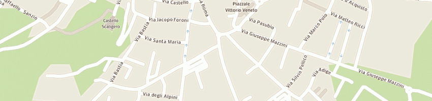 Mappa della impresa pizzeria la feluca a VALEGGIO SUL MINCIO