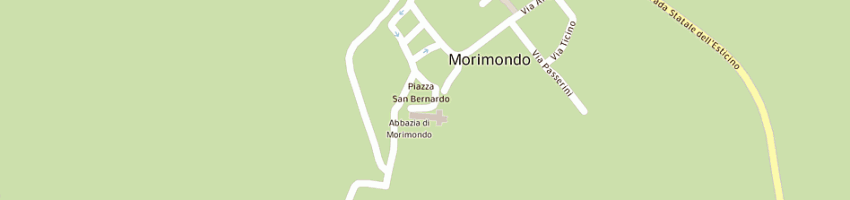 Mappa della impresa pro - loco a MORIMONDO