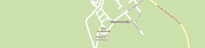 Mappa della impresa il glicine cafe' srl a MORIMONDO