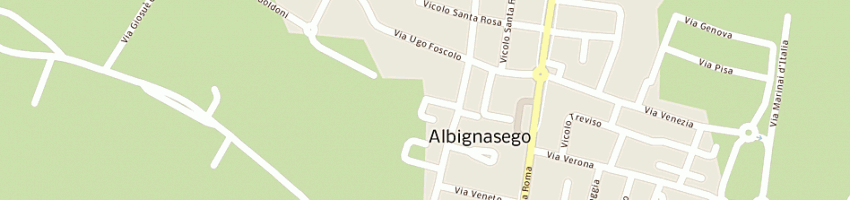 Mappa della impresa moro giorgio a ALBIGNASEGO
