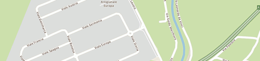 Mappa della impresa vda veneta distributrice autoradio sas di cenci c e c a PONTE SAN NICOLO 