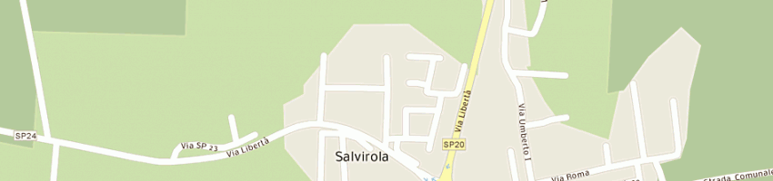 Mappa della impresa calenzani fabrizio a SALVIROLA