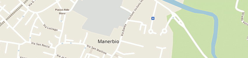 Mappa della impresa conti ettore e piovanelli valeria a MANERBIO