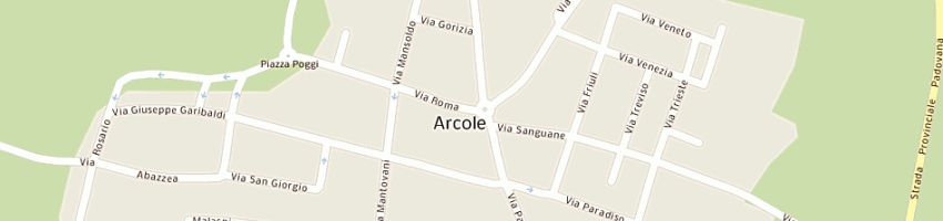 Mappa della impresa pizzeria l'olmo di pavan paolo a ARCOLE