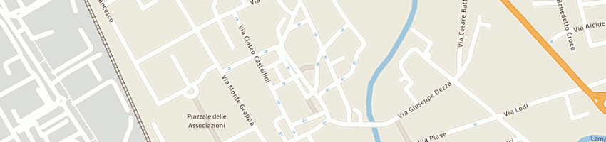 Mappa della impresa gsm gestione servizi milano new company soc coop a rl a MELEGNANO