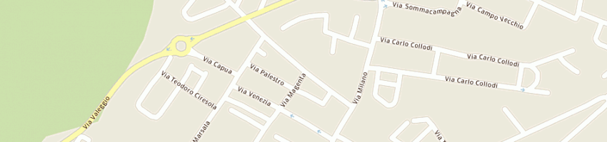 Mappa della impresa casa del sole a VILLAFRANCA DI VERONA