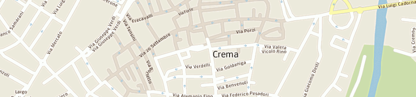Mappa della impresa loretti enrico e c snc a CREMA