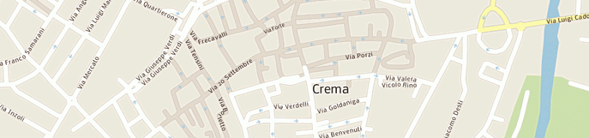 Mappa della impresa studio legale associato cerioli - meanti - rota a CREMA