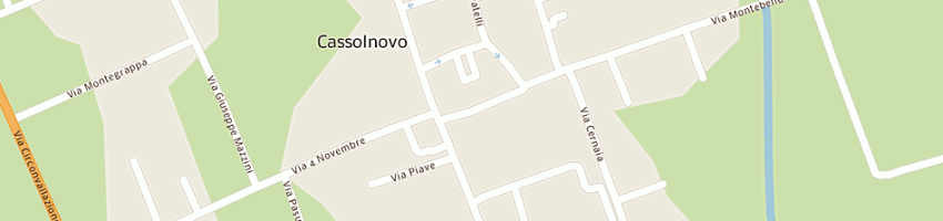 Mappa della impresa silvano giuseppe a CASSOLNOVO