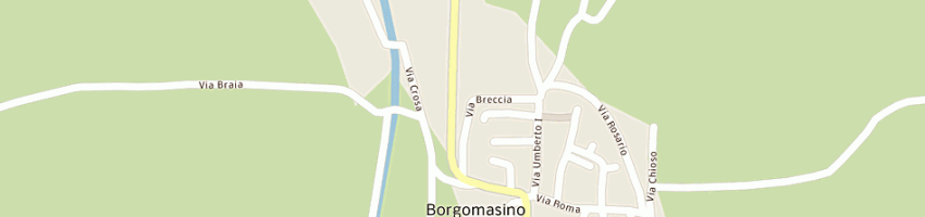 Mappa della impresa carabinieri a BORGOMASINO