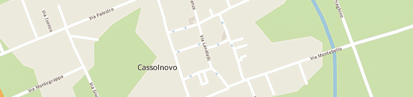 Mappa della impresa garlasche' giuseppe a CASSOLNOVO