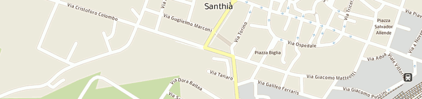 Mappa della impresa spigolon daniele a SANTHIA 