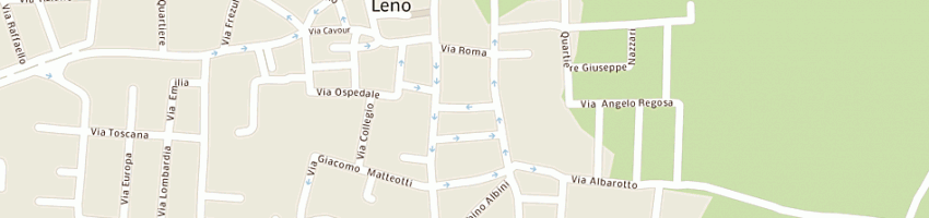 Mappa della impresa camera del lavoro cgil - inca a LENO
