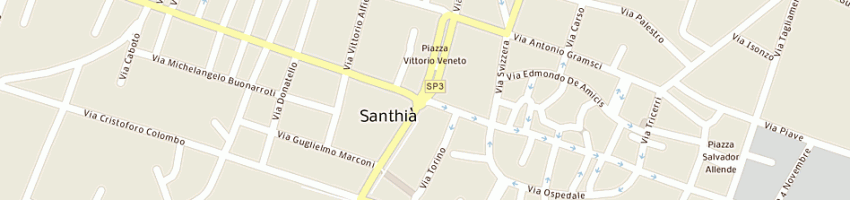 Mappa della impresa presto foto e grafica di ilardi car a SANTHIA 