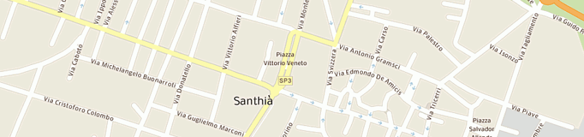 Mappa della impresa puka puka travel - giramondo viaggi a SANTHIA 