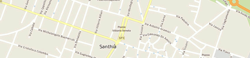 Mappa della impresa forlini donatella a SANTHIA 